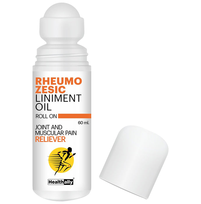 Healthally Rheumozesic Liniment Oil - Nibasu