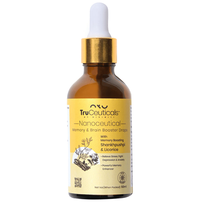 Truceuticals Nanoceutical Memory & Brain Booster Drop - Nibasu