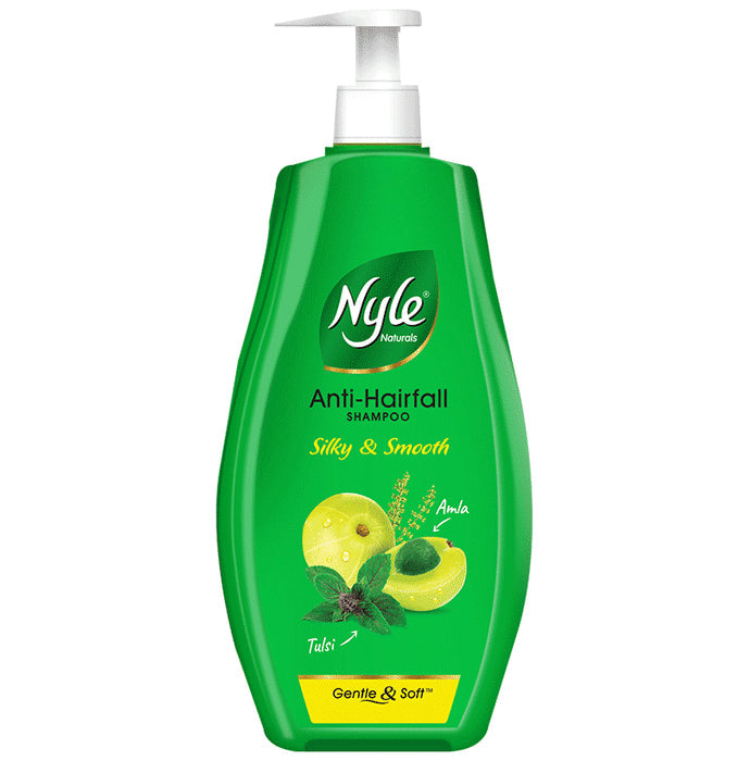 Nyle Natural Anti-Hairfall Shampoo Silky Smooth Care - Nibasu