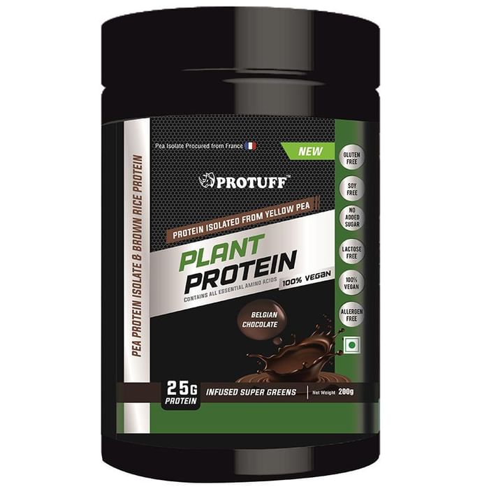 Protuff Belgian Chocolate Plant Protein - Nibasu
