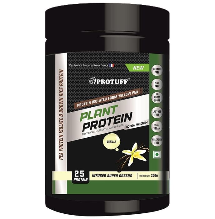 Protuff Vanilla Plant Protein - Nibasu