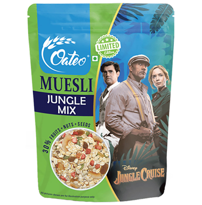 Oateo Muesli (400gm Each) Jungle Mix - Nibasu