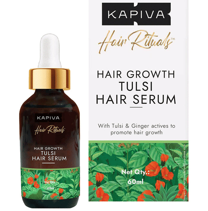 Kapiva Hair Rituals Hair Growth Tulsi Serum - Nibasu