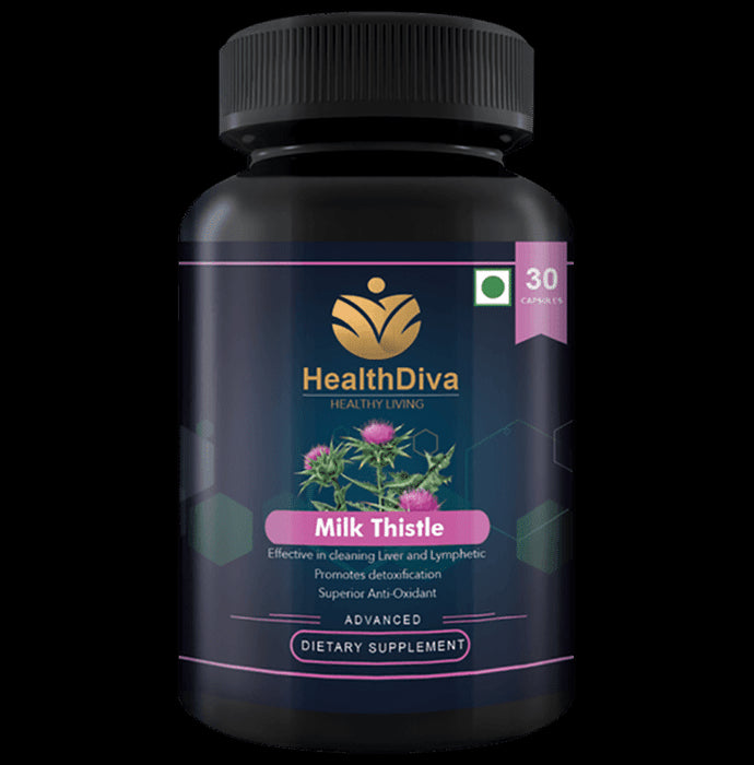 HealthDiva Milk Thistle Capsule - Nibasu