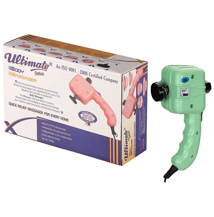 Crescent Ultimate Delux Body Massager Green - Nibasu