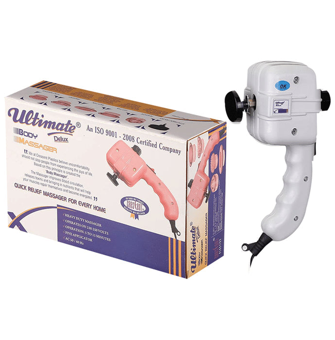 Crescent Ultimate Delux Body Massager White - Nibasu