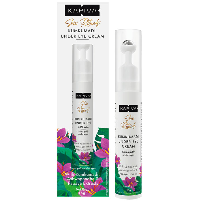 Kapiva Skin Rituals Kumkumadi Under Eye Cream - Nibasu