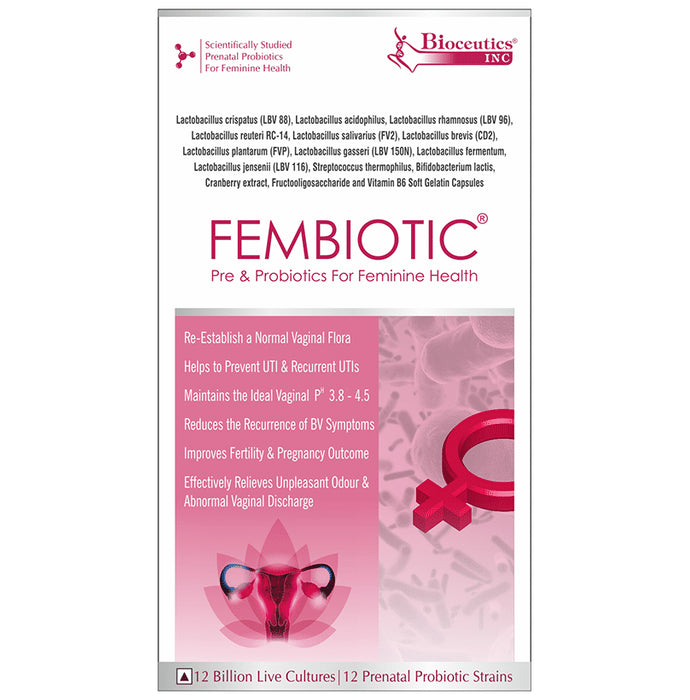 Fembiotic Softgel Capsule - Nibasu