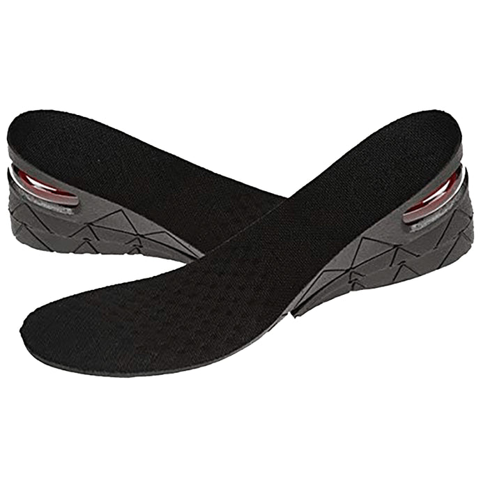 Skudgear 3 Layer Heightening Shoe Insole Adjustable Shoe Lift Inserts Breathable Pads - Nibasu
