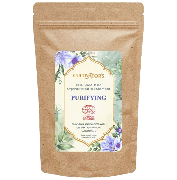 Cultivator's 100% Plant Based Organic Herbal Hair Purifying Shampoo - Nibasu