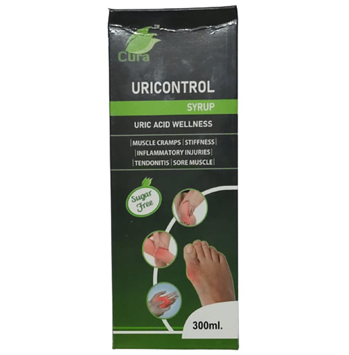 Cura Uricontrol Syrup Sugar Free - Nibasu