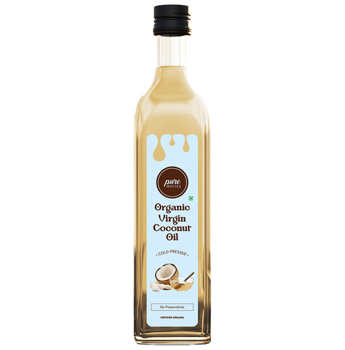 Pure Whites Cold Pressed Organic Virgin Coconut Oil - Nibasu
