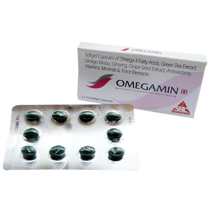 Omegamin Soft Gelatin Capsule - Nibasu