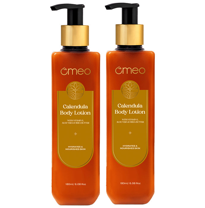 Omeo Calendula Body Lotion (180ml Each) - Nibasu