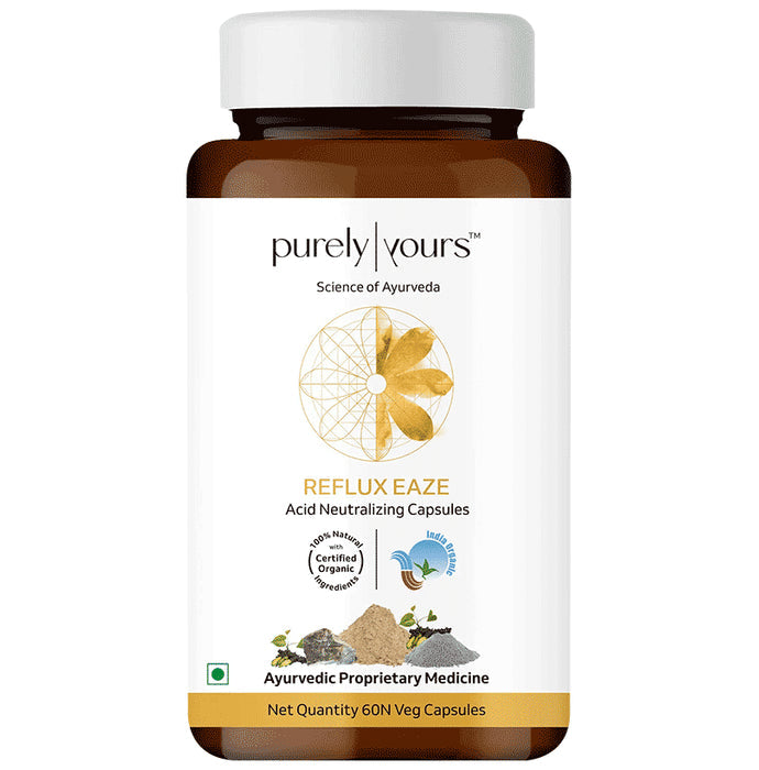 Purely Yours Reflux Eaze Veg Capsule - Nibasu