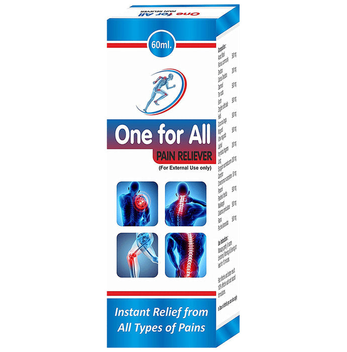 One for All Pain Reliever (60ml Each) - Nibasu