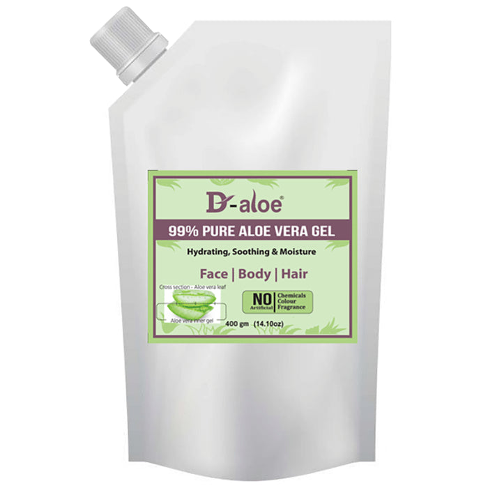 D-Aloe 99% Pure Aloe Vera Gel - Nibasu