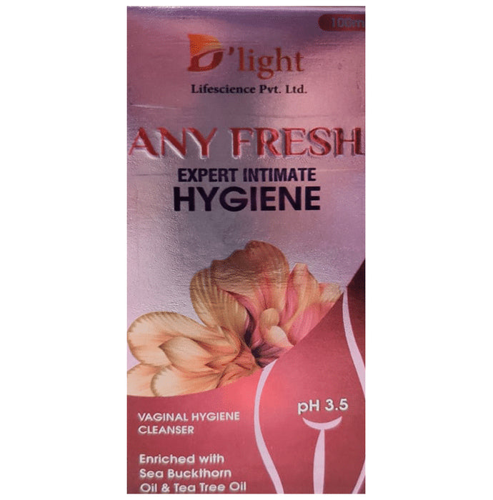 D'light Any Fresh Expert Intimate Hygiene Vaginal Hygiene Cleanser - Nibasu