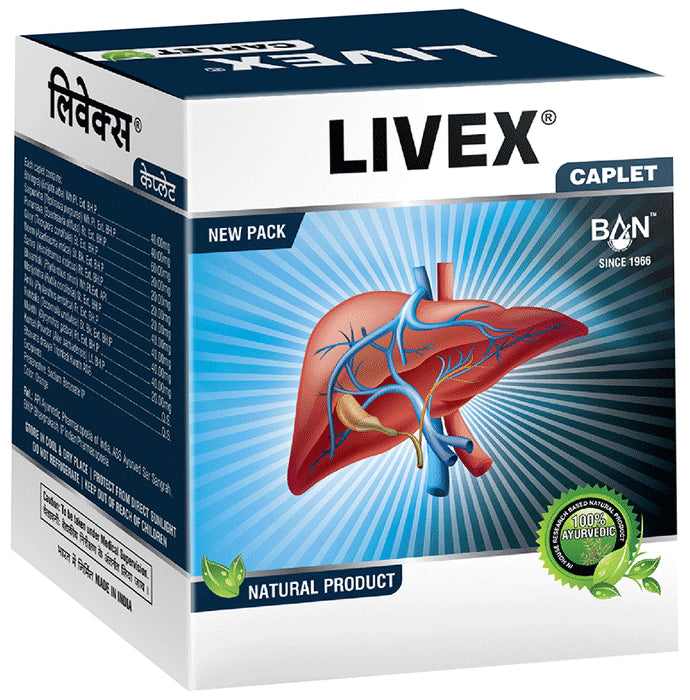 Livex | Improves Appetite, Digestion and Assimilation Processes| Caplet - Nibasu