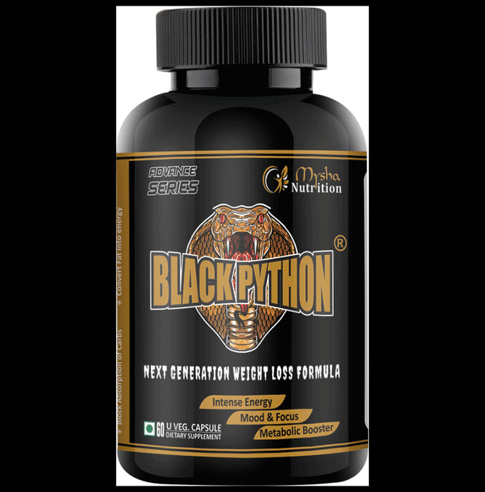 Black Python Veg Capsules - Nibasu