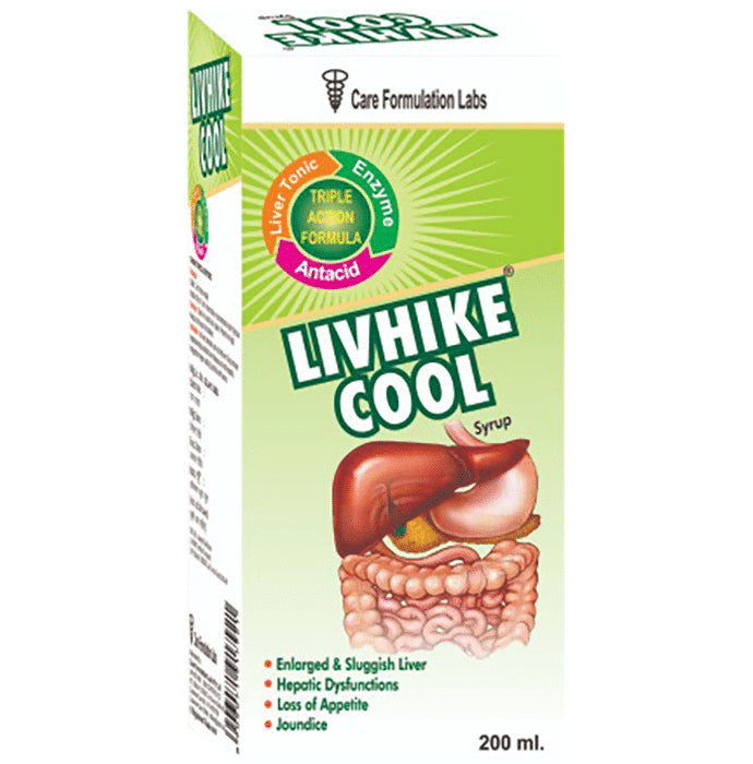 Livhike Cool Syrup (200ml Each) - Nibasu