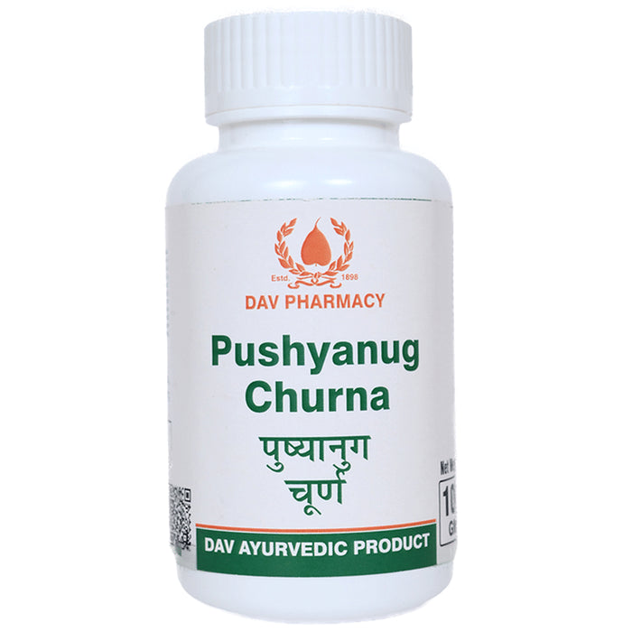 D.A.V. Pharmacy Pushyanug Churan (100gm Each) - Nibasu
