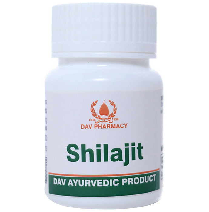 D.A.V. Pharmacy Shilajit Capsule - Nibasu