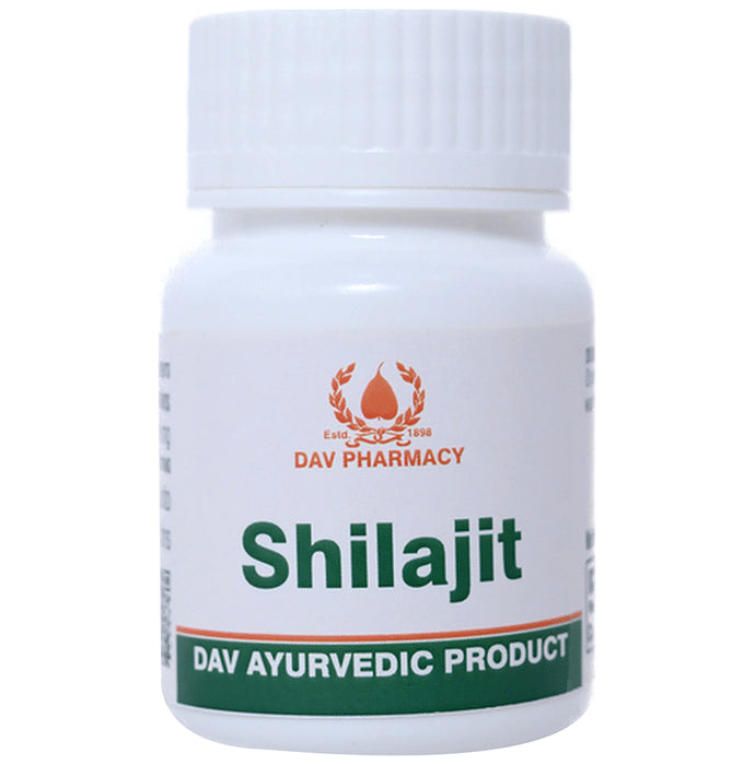D.A.V. Pharmacy Shilajit Capsule - Nibasu