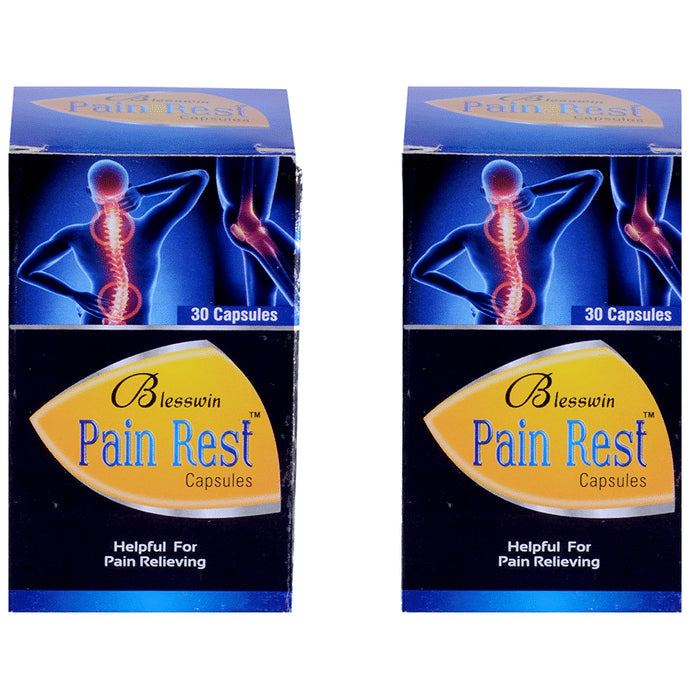 Blesswin's Pain Rest Capsule (30 Each) - Nibasu