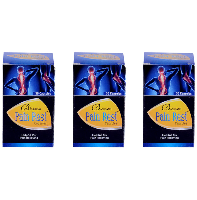 Blesswin's Pain Rest Capsule (30 Each) - Nibasu