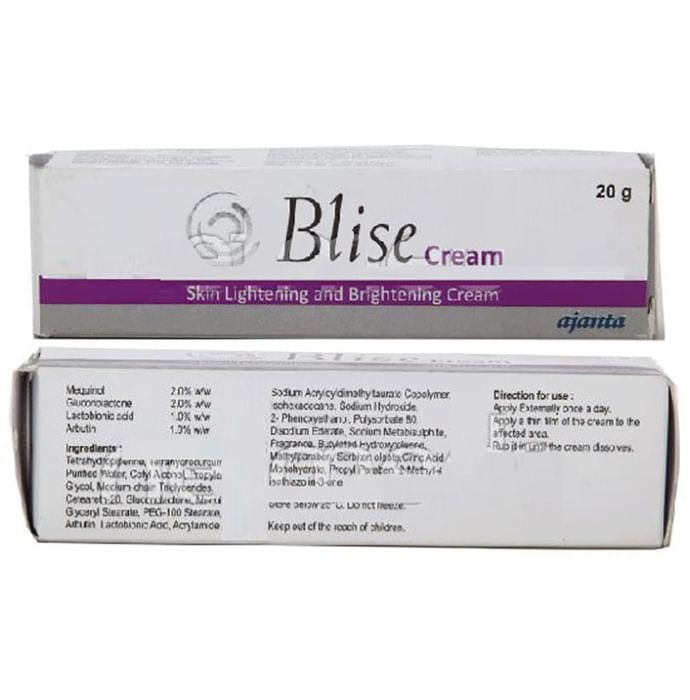 Blise Skin Lightening and Brightening Cream - Nibasu