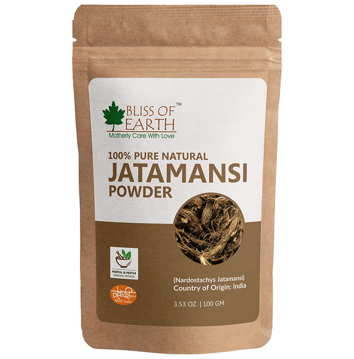Bliss of Earth 100% Pure Natural Jatamansi Powder - Nibasu