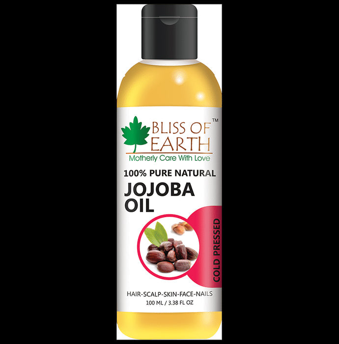 Bliss of Earth 100% Pure Natural Jojoba Oil - Nibasu