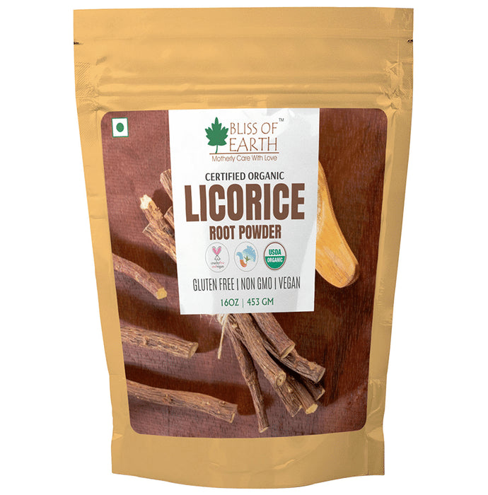 Bliss of Earth Certified Organic Licorice Root Powder - Nibasu