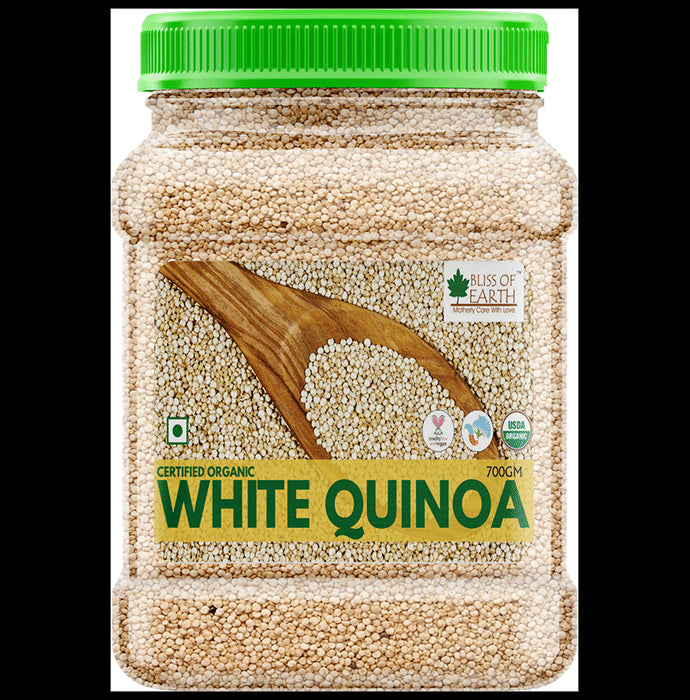 Bliss of Earth Certified Organic White Quinoa - Nibasu
