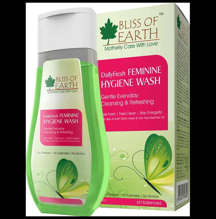 Bliss of Earth DailyFresh Feminine Hygiene Wash - Nibasu
