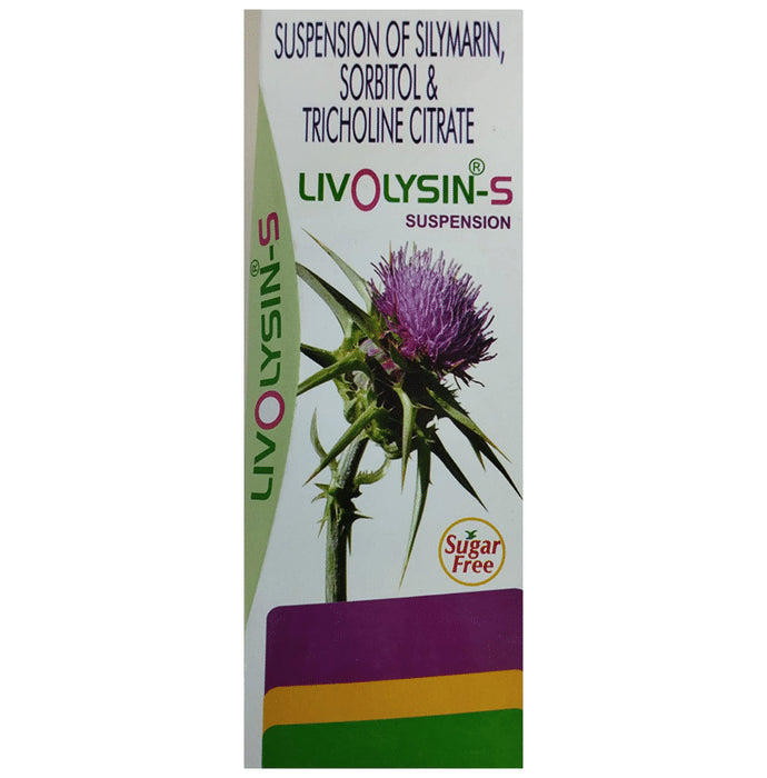 Livolysin-S Oral Suspension Sugar Free - Nibasu
