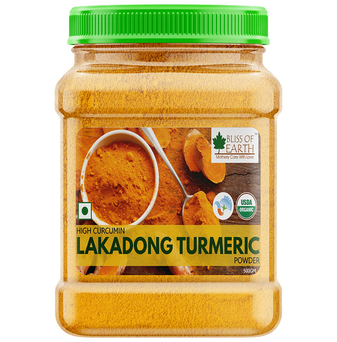 Bliss of Earth High Curcumin Lakadong Turmeric Powder - Nibasu