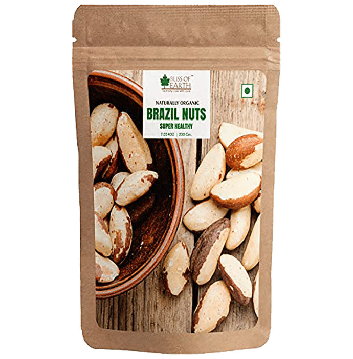 Bliss of Earth Naturally Organic Brazil Nuts - Nibasu