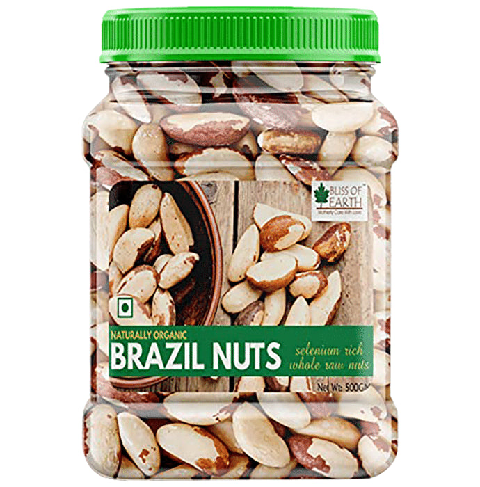 Bliss of Earth Naturally Organic Brazil Nuts - Nibasu