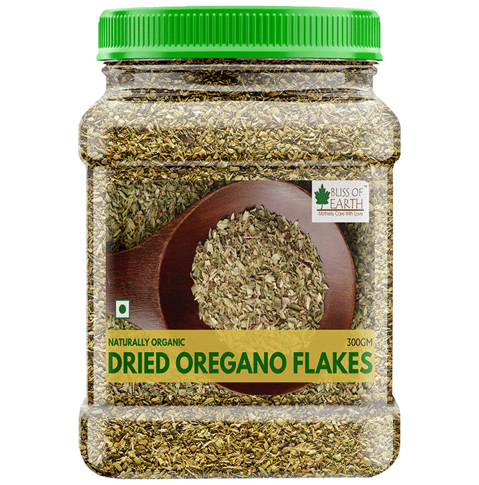 Bliss of Earth Naturally Organic Dried Oregano Flakes - Nibasu