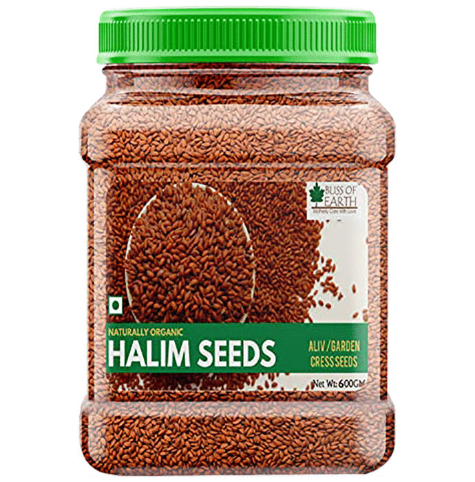 Bliss of Earth Naturally Organic Halim Seeds - Nibasu