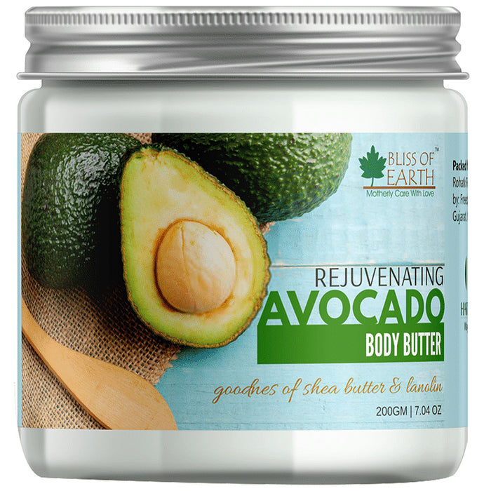 Bliss of Earth Rejuvenating Avocado Body Butter - Nibasu