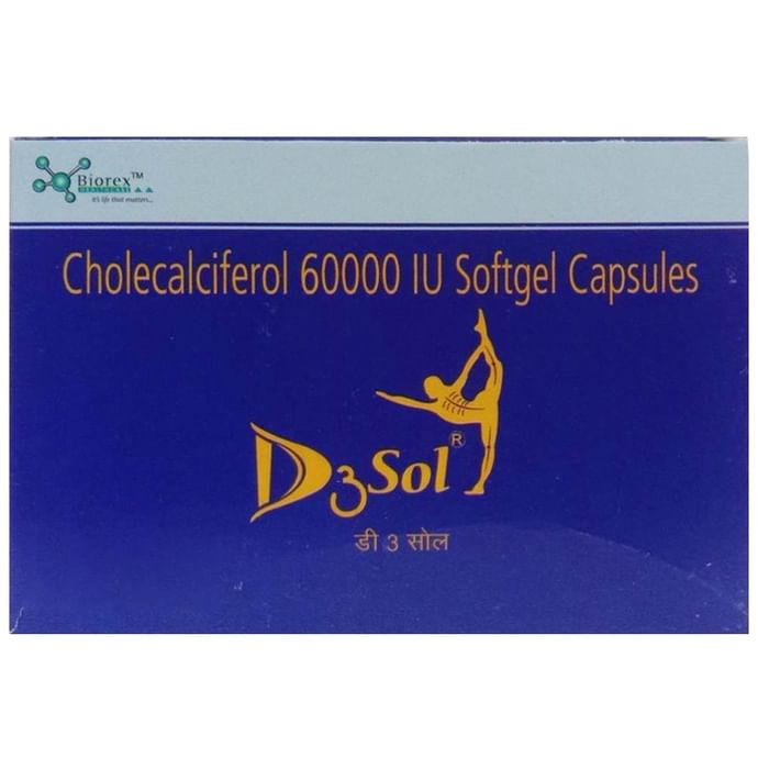 D3Sol Softgel Capsule - Nibasu