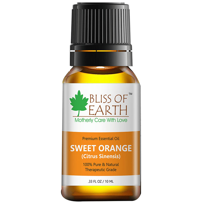 Bliss of Earth Sweet Orange Premium Essential Oil - Nibasu