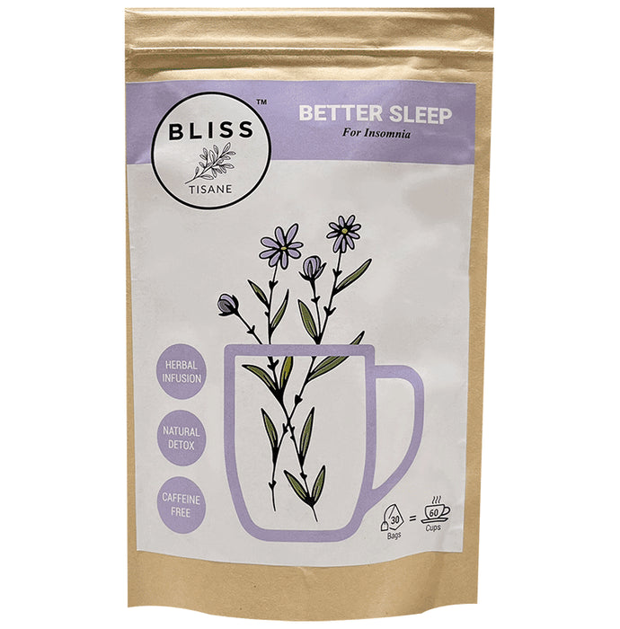 Bliss Tisane Herbal Tea for Insomnia (2gm Each) - Nibasu