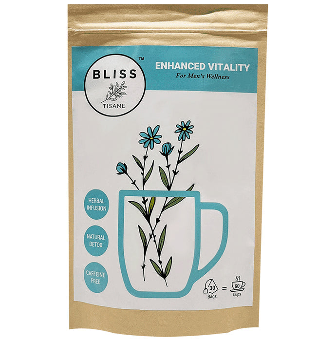 Bliss Tisane Herbal Tea for Men's Wellness & Vitality (2gm Each) - Nibasu