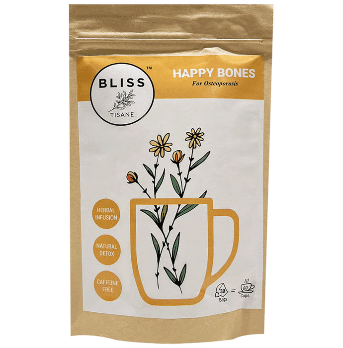 Bliss Tisane Herbal Tea for Osteoporosis | Bone Health (2gm Each) - Nibasu