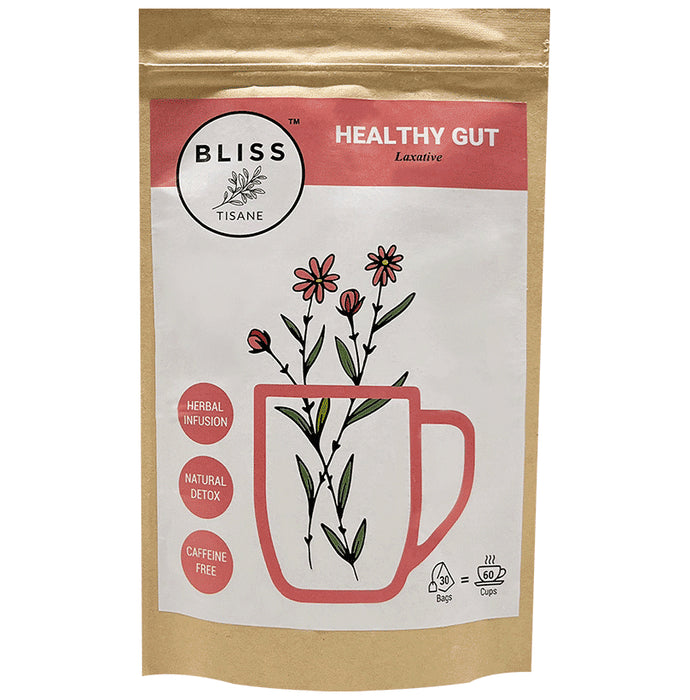 Bliss Tisane Herbal Tea Laxative | Gut Health Relief (2gm Each) - Nibasu