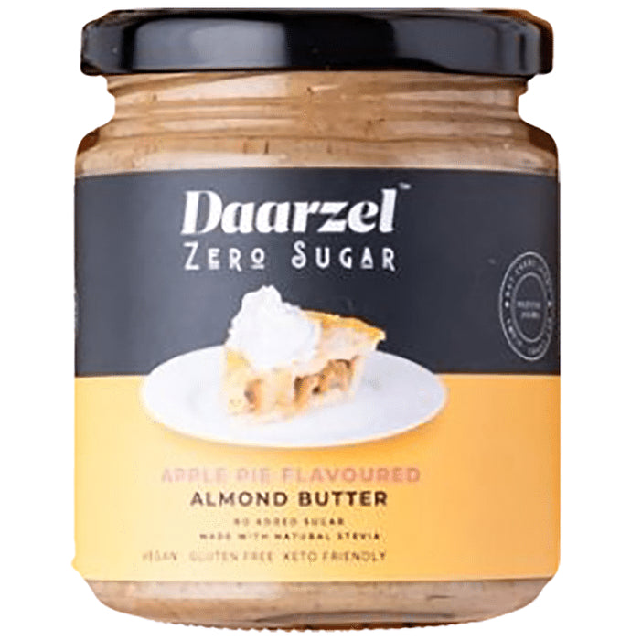 Daarzel Zero Sugar Apple Pie Flavoured Almond Butter - Nibasu